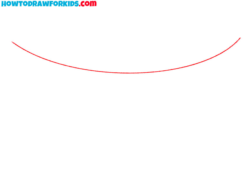 Sketch the main curved wire