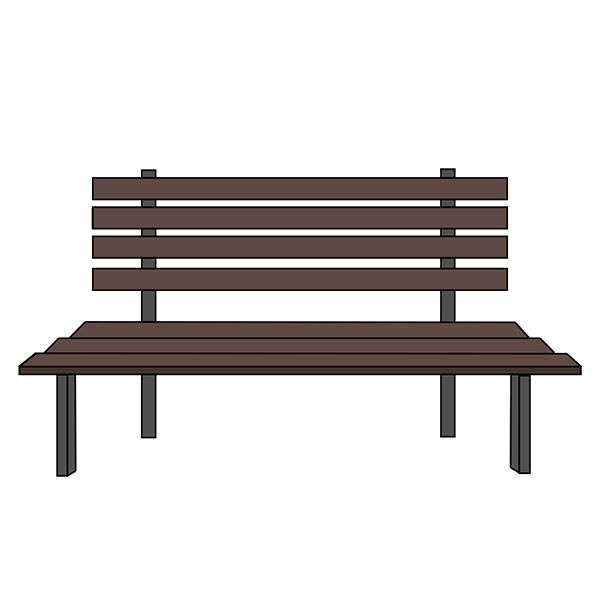 How to Draw a Bench - Easy Drawing Tutorial For Kids