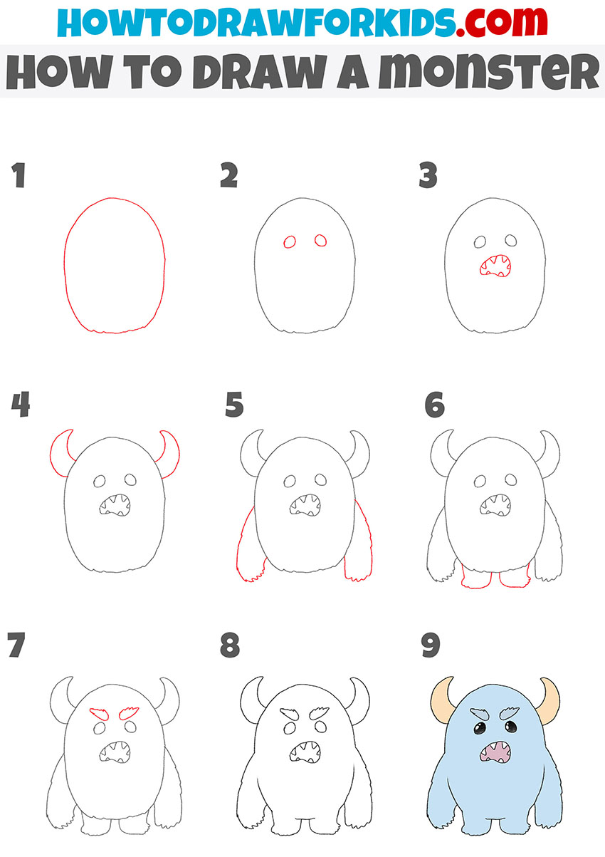 5 Exercises to Get Better at Drawing - Drawing On Demand | Easy cartoon  drawings, Simple cartoon, Cute monsters drawings