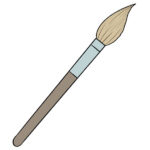 How to Draw a Paintbrush