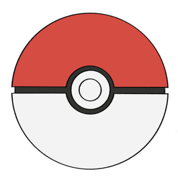 How to Draw a Poke Ball