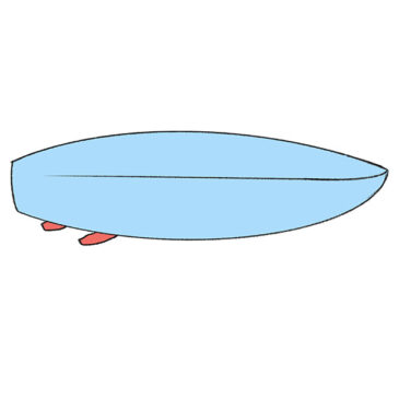 How to Draw a Surfboard