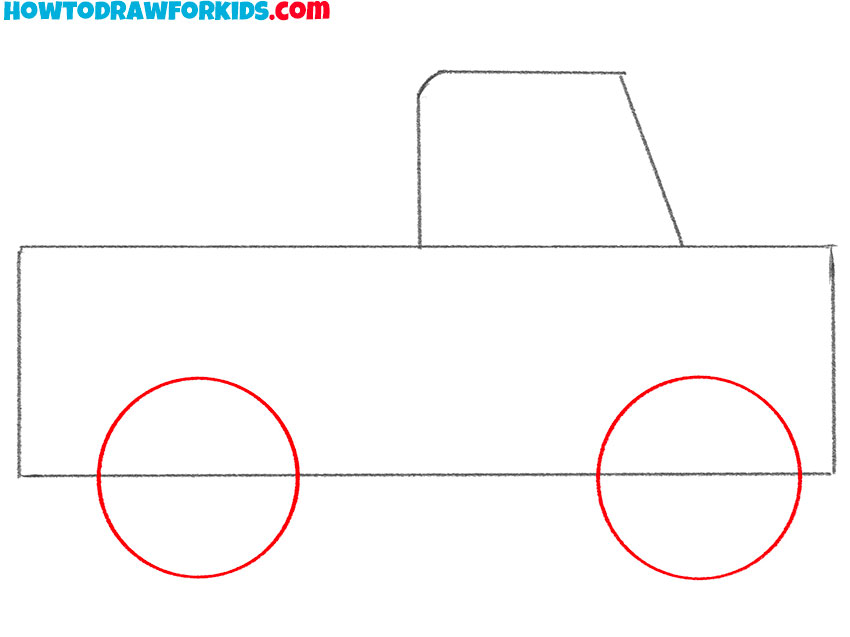 Easy How to Draw a Dump Truck Tutorial  Art Projects for Kids