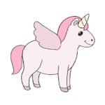 How to Draw a Unicorn With Wings