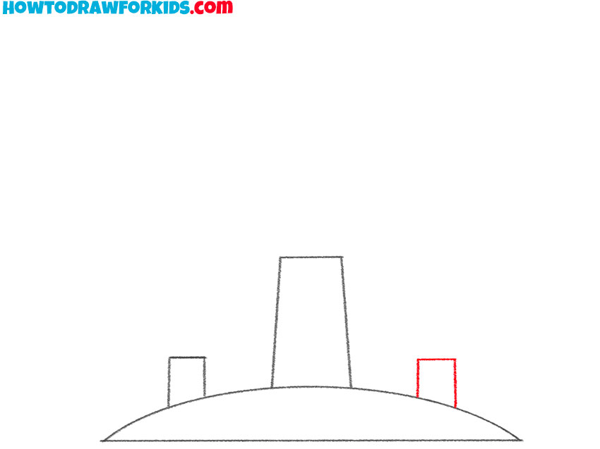 how to draw a wind turbine easy step by step