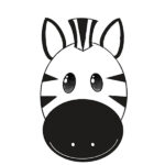 How to Draw a Zebra Face