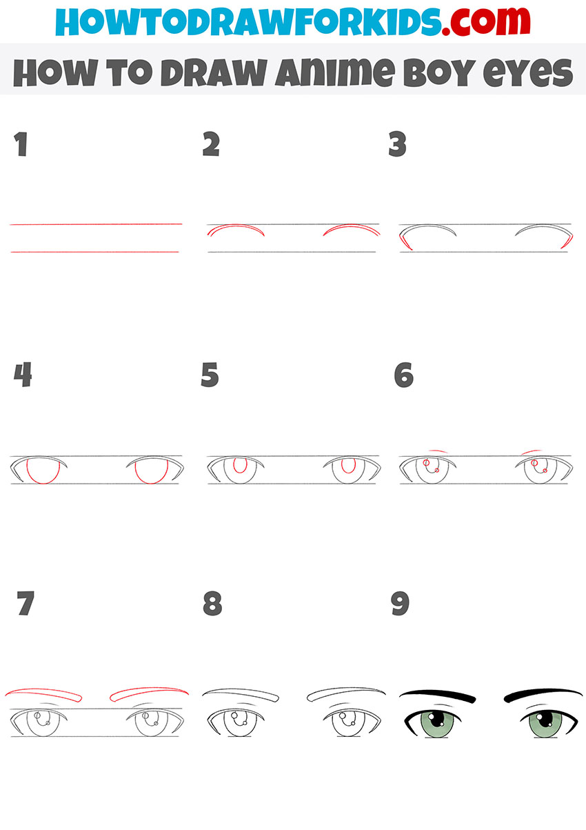 How to draw anime  step by step tutorials and pictures