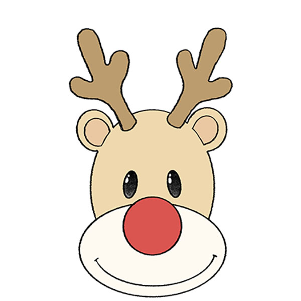Rudolph Moose Icon Doodle Sketch Lines Stock Vector Royalty Free  496737652  Shutterstock