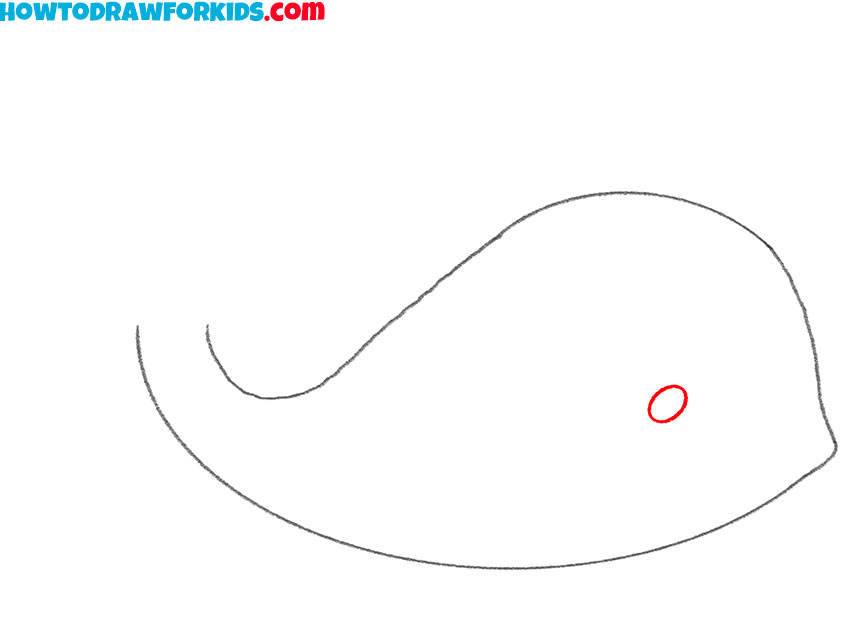 how to draw a blue whale for beginners