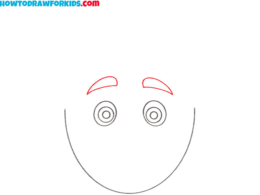 how to draw a cartoon human head