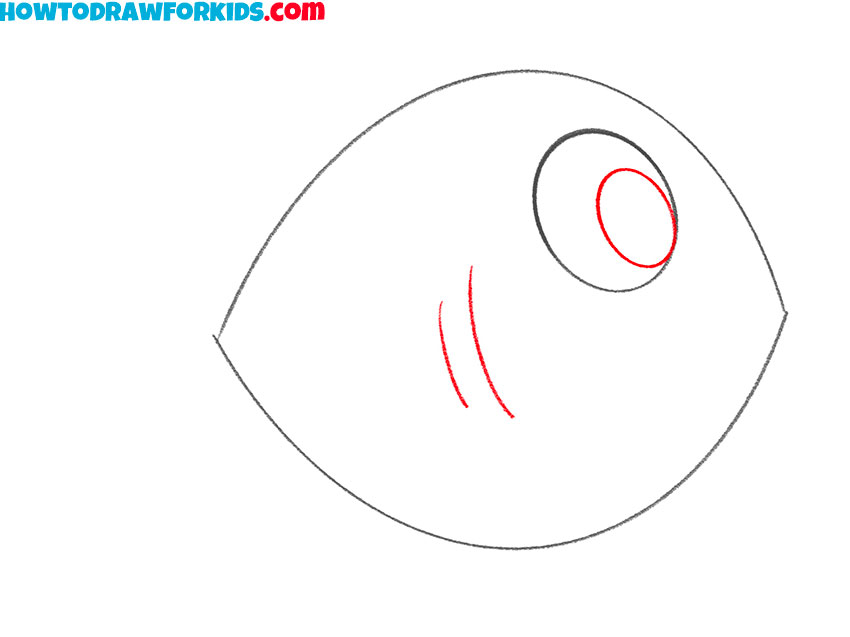 how to draw an easy cartoon fish