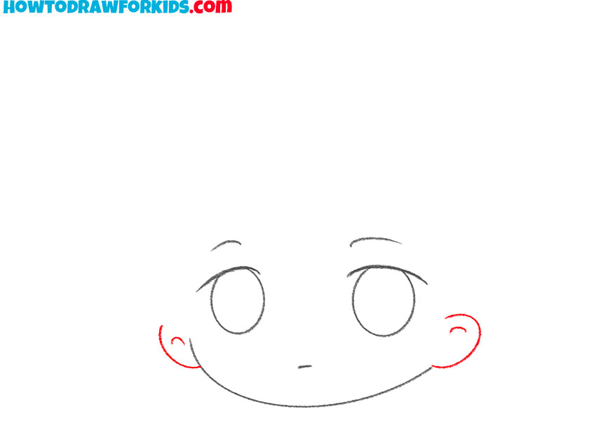 how to draw a chibi face for beginners