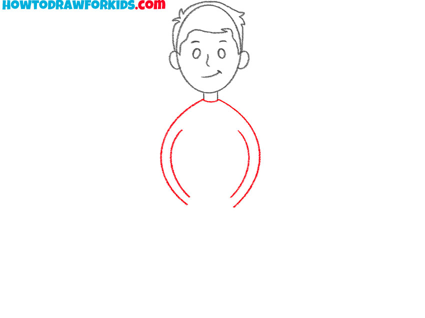 How to Draw a Male - Easy Drawing Tutorial For Kids