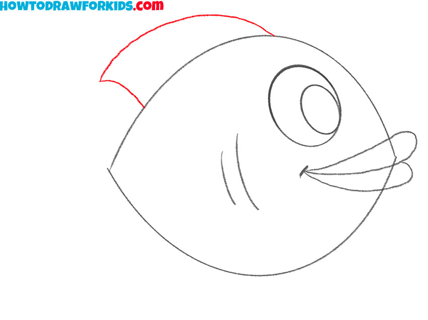how to draw simple cartoon fish