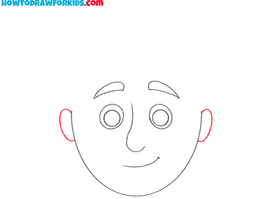 how to draw a face easy