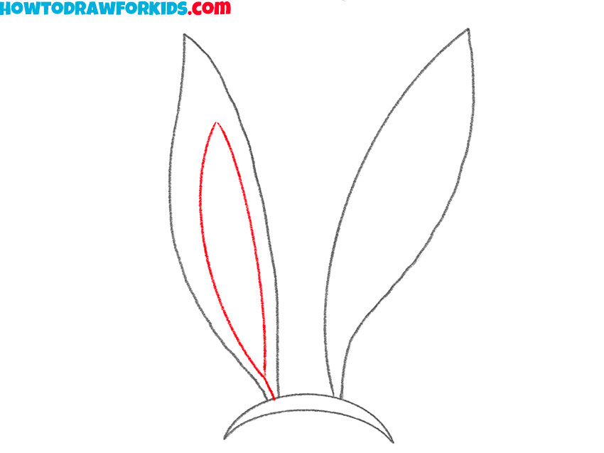 rabbit ears cartoon drawing