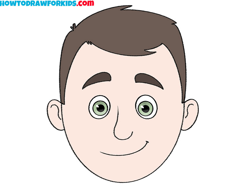 How to Draw a Cartoon Head Easy Drawing Tutorial For Kids