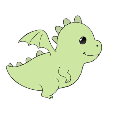 How to Draw a Cartoon Dragon