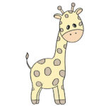 How to Draw a Giraffe Step by Step