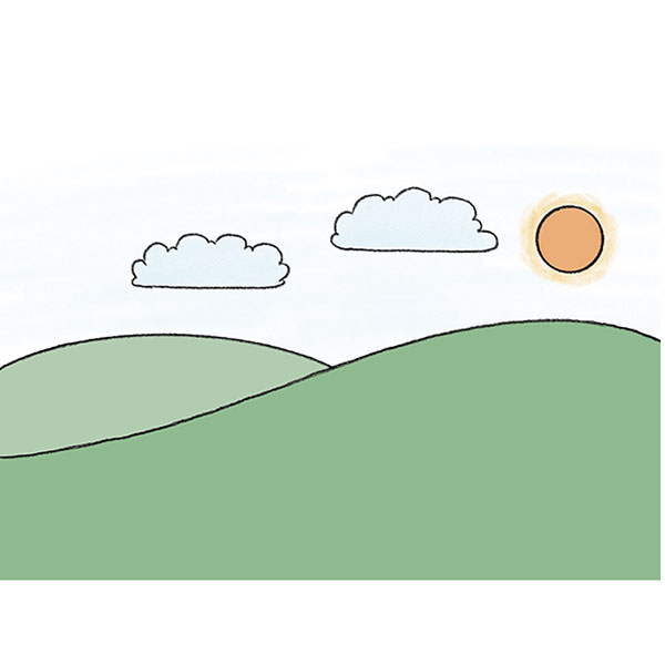 How to Draw Hills