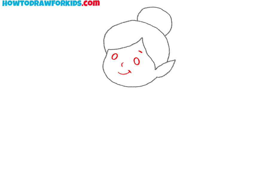 how to draw a cartoon fairy easy