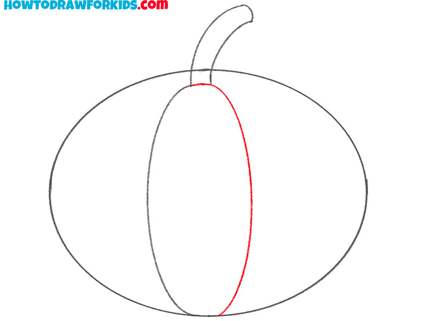 how to draw a baby pumpkin