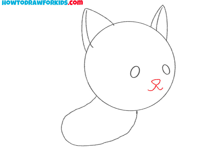 how to draw a cat with pencil