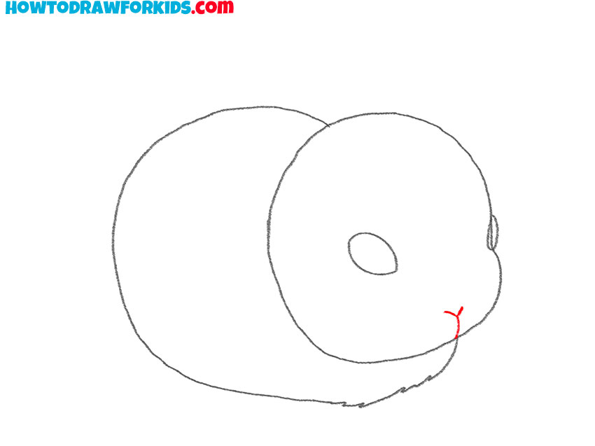 how to draw a rabbit art simple