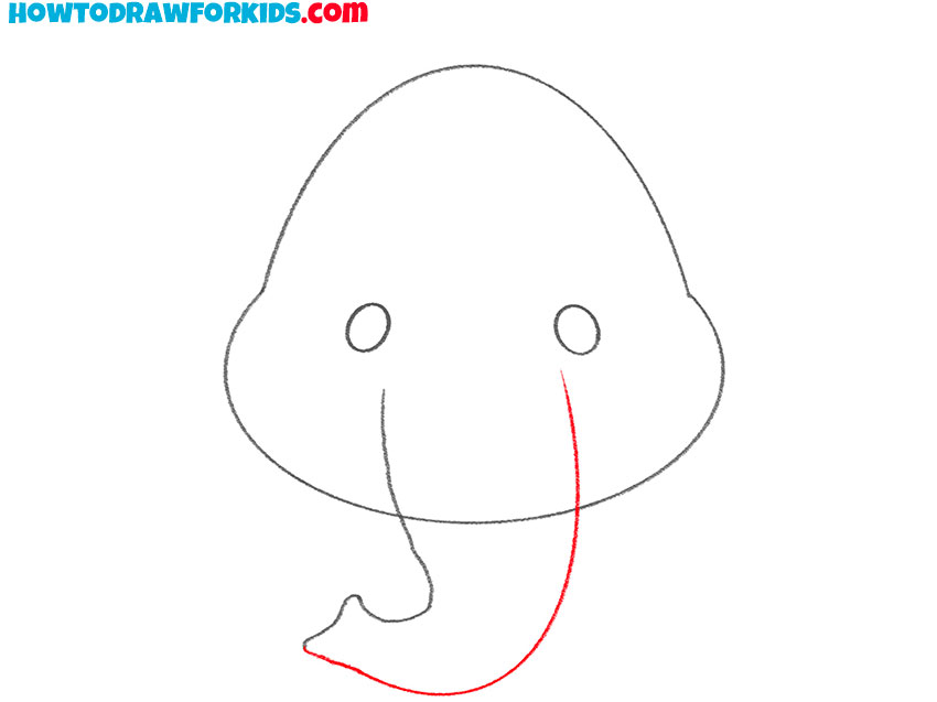 how to draw a realistic elephant face