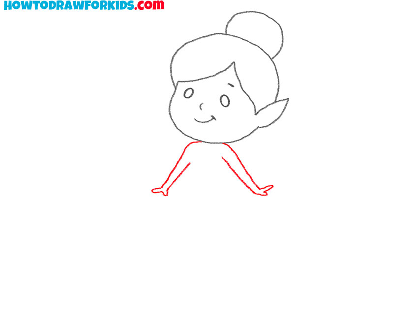 how to draw a simple fairy for beginners