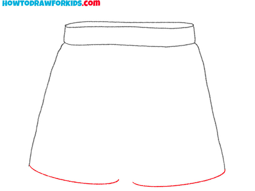 how to draw shorts for beginners