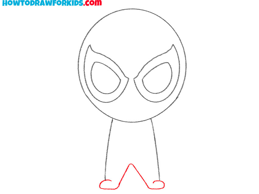 how to draw spiderman cartoon