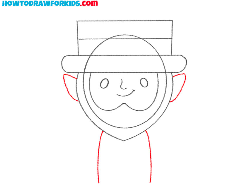 how to draw a leprechaun for kids