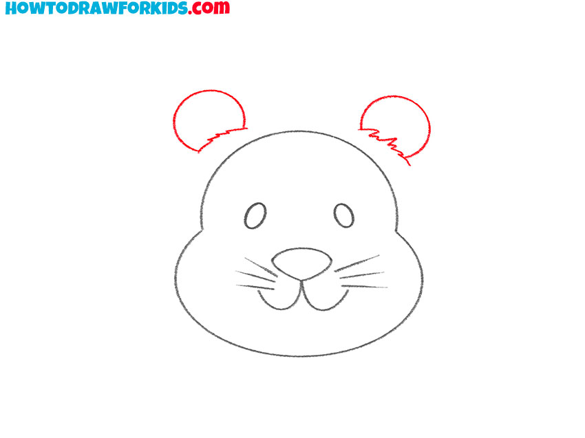 how to draw a lion head simple