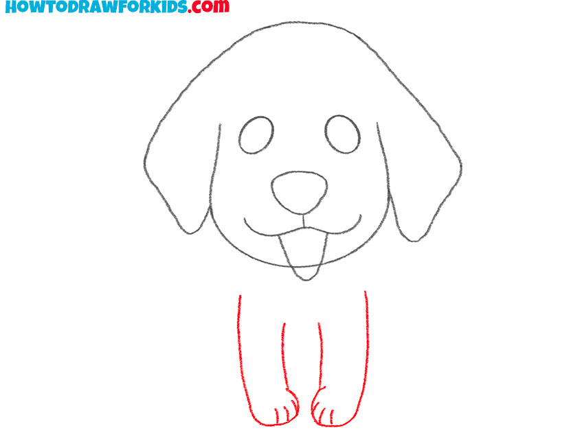 how to draw a puppy cartoon
