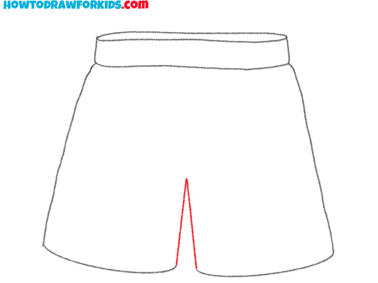 How to Draw Shorts Easy Drawing Tutorial For Kids