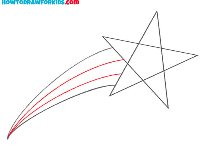 How to Draw a Shooting Star Easy Drawing Tutorial For Kids