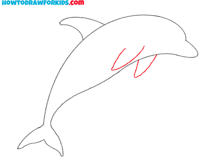 how to draw an easy sea animal