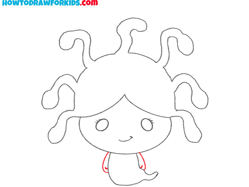 how to draw medusa full body