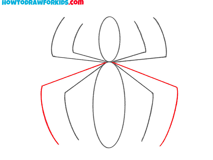 how to draw spiderman for beginners