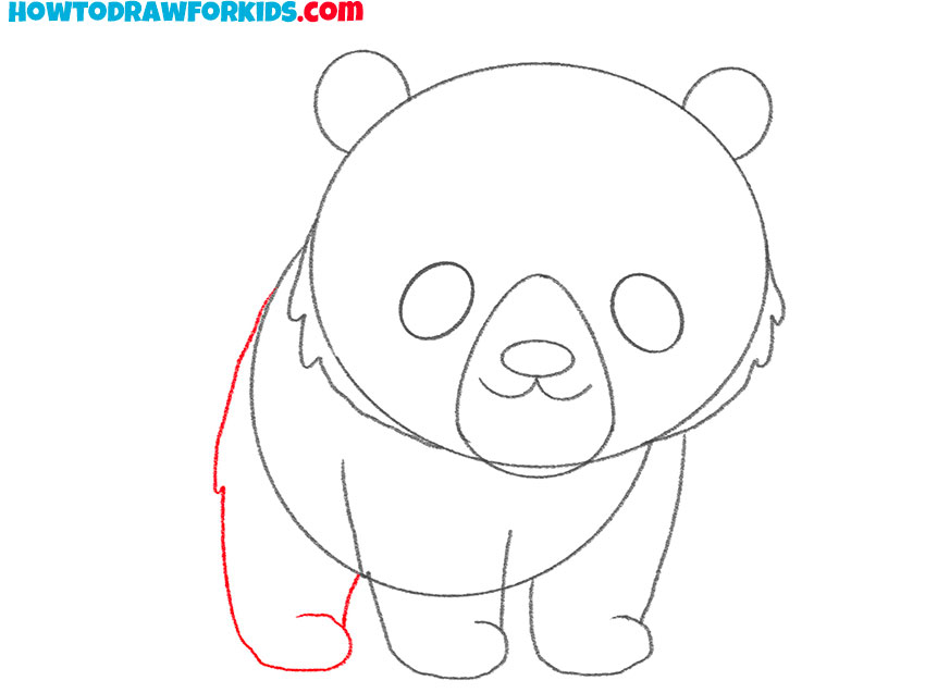 how to draw a cute grizzly bear