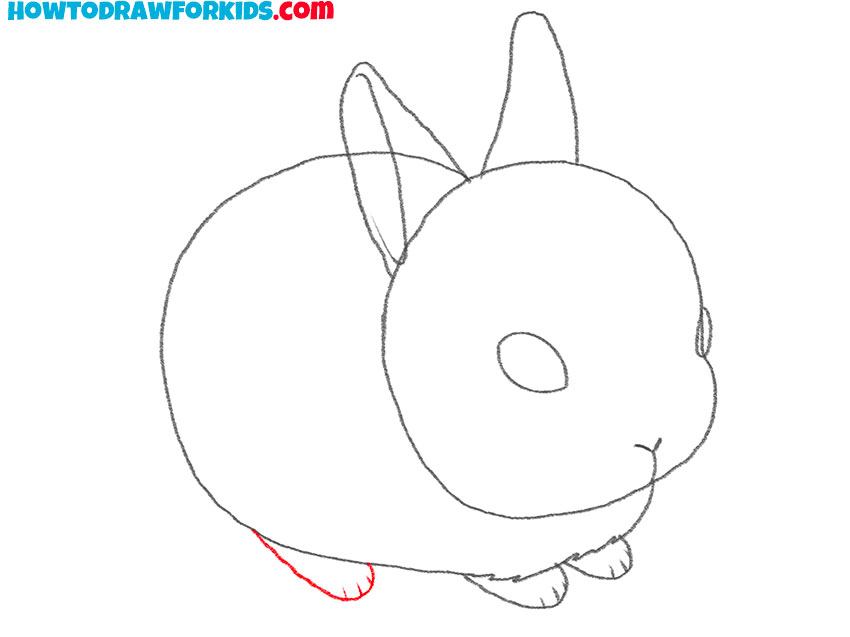 how to draw a rabbit cartoon