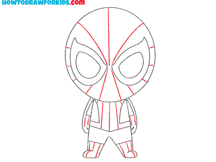 how to draw spiderman comic
