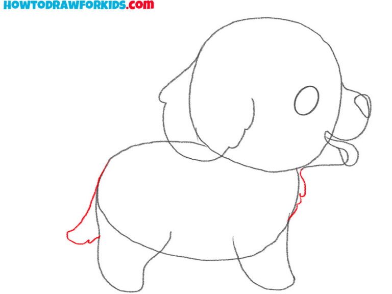 How to Draw an Easy Puppy - Easy Drawing Tutorial For Kids