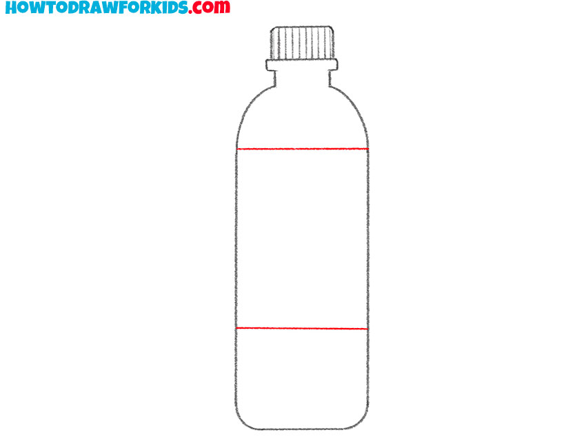 bottle drawing tutorial