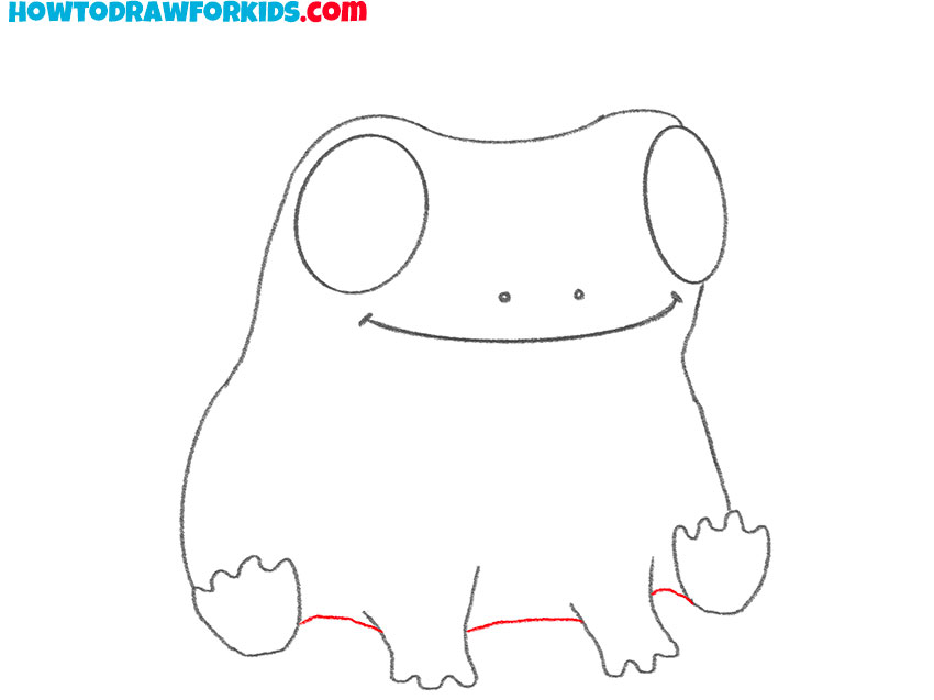 cute frog drawing cartoon