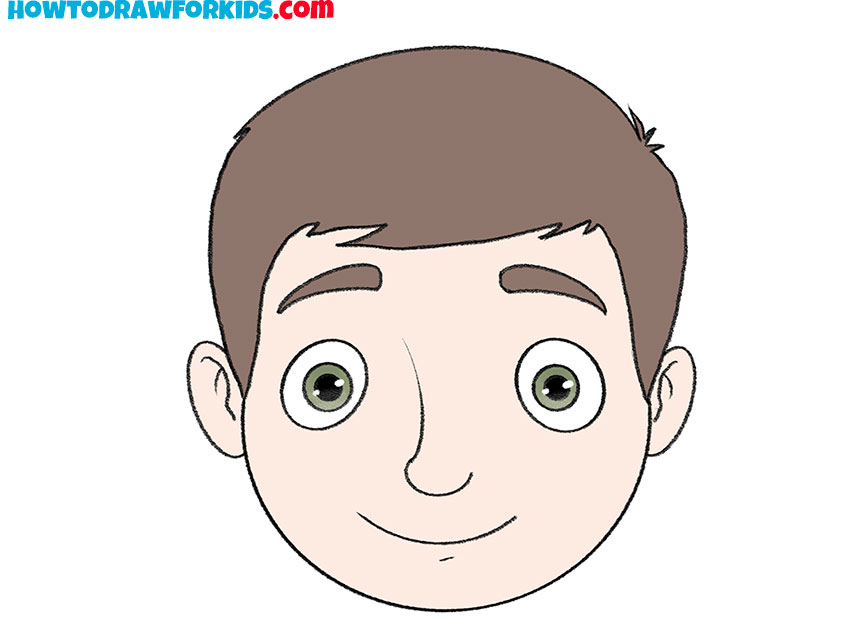 How to Draw a Simple Face Easy Drawing Tutorial For Kids