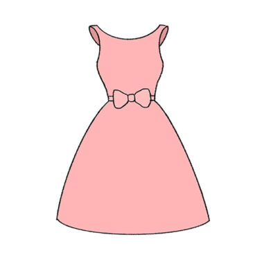 How to Draw a Dress Step by Step