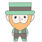How to Draw a Leprechaun Step by Step