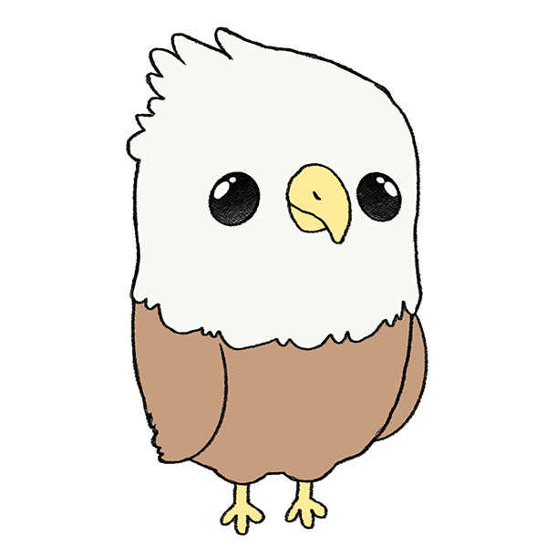 cool drawings of eagles